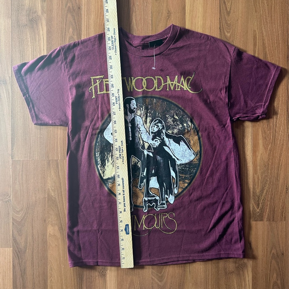 NWT Fleetwood Mac Rumours Glitter T-Shirt size small 🆕 Hot Topic - Picture 5 of 7